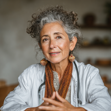 Adultos mayores activos disfrutando de frutas frescas